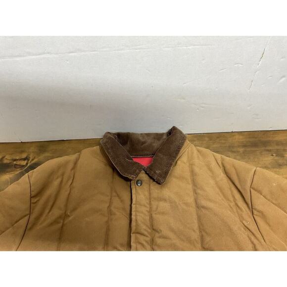 Walls Outdoors Men's 2XL Quilted Work Jacket Zipper Front Distressed - Picture 5 of 16